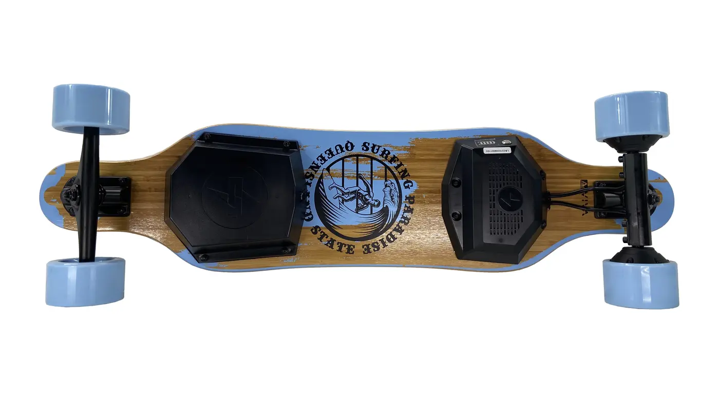 Antrieb und Achse des AsVIVA E-Longboards