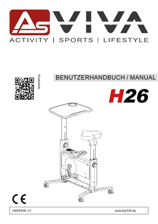 Desk-Bike & rower stacjonarny H26
