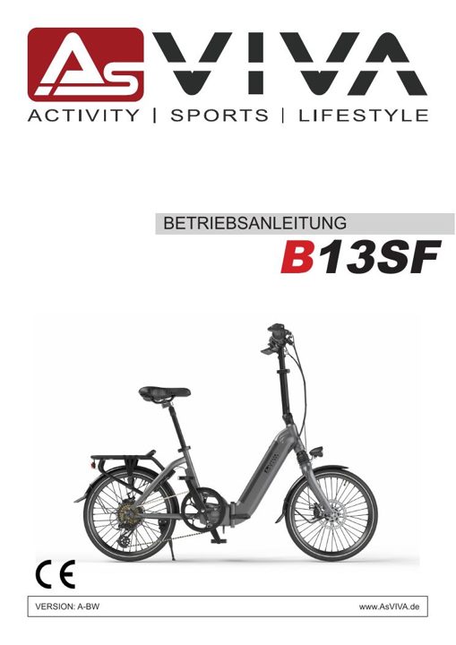 Składany E-Bike B13