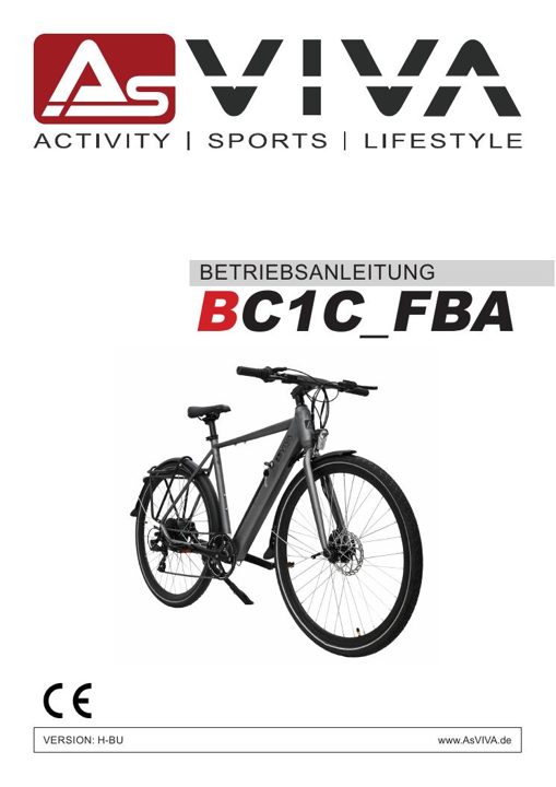 E-Bike BC1B – 28" miejski rower Urban