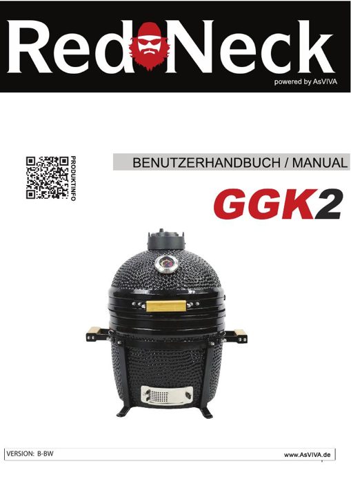 Keramikgrill (TQ0014) GGK2 Bedienungsanleitung