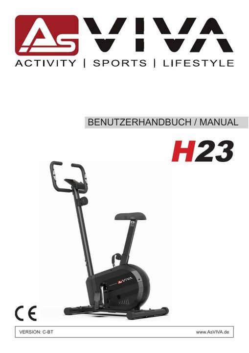 Heimtrainer AsVIVA H23 Bedienungsanleitung