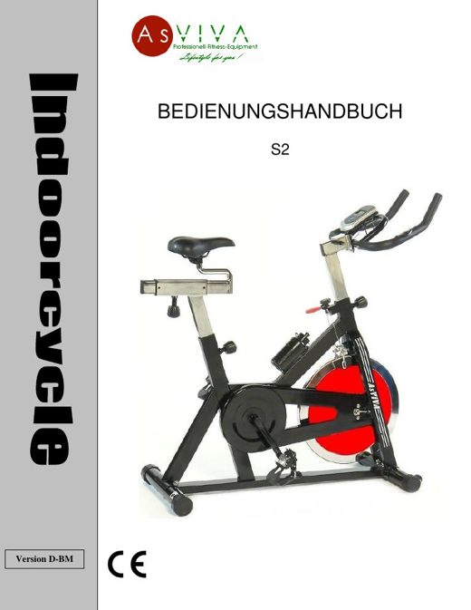 Indoor Cycle S2 Bedienungsanleitung