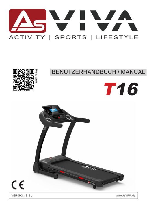 Bieżnia Smart Run T16 Bedienungsanleitung