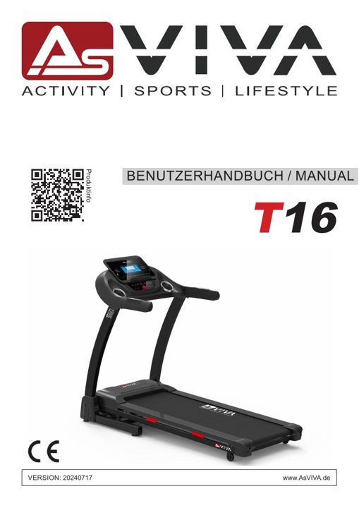 Bieżnia Smart Run T16 Bedienungsanleitung