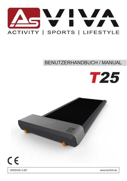 Walking Pad & bieżnia Smart T25 Bedienungsanleitung