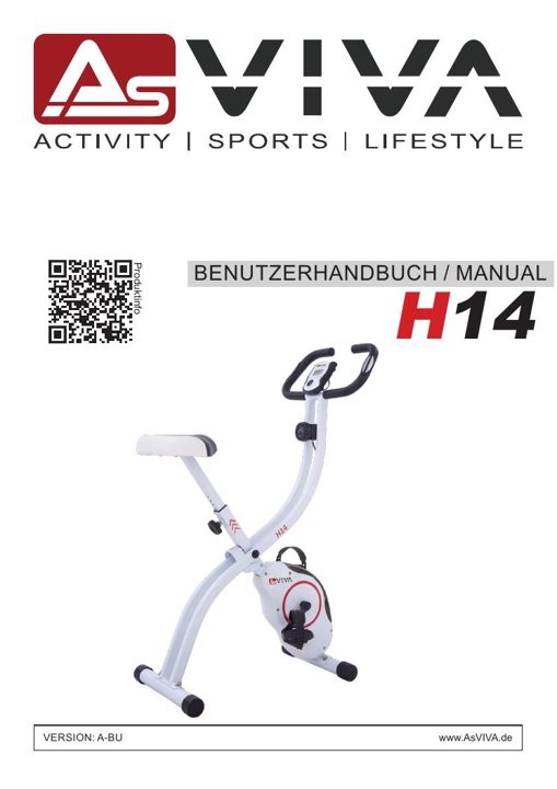 X-Bike Comfort H14 - model powystawowy Bedienungsanleitung