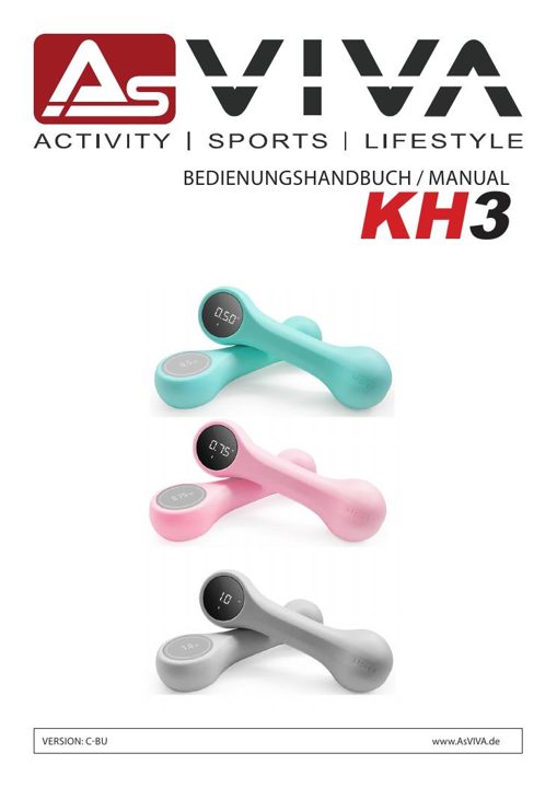 Zestaw hantli Power Boost KH3 – 0,5 + 0,75 + 1 kg SET-KH3