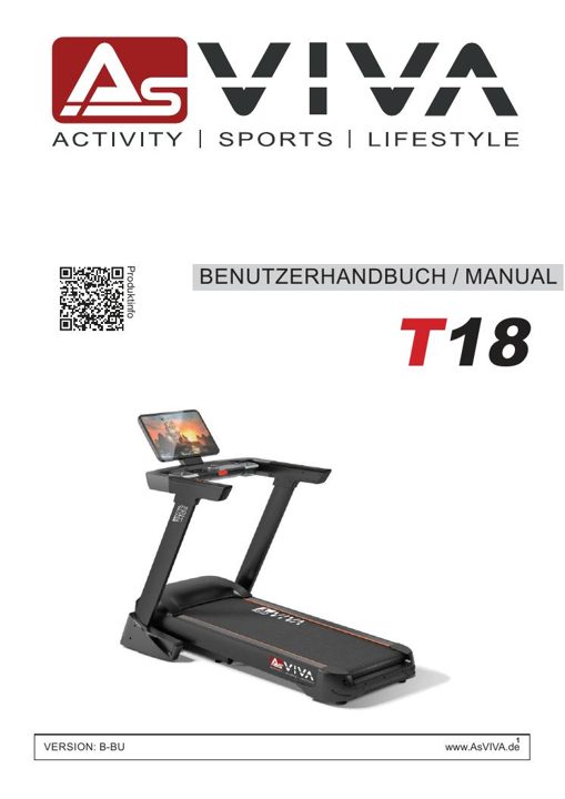 Bieżnia Smart T18 Pro Bedienungsanleitung