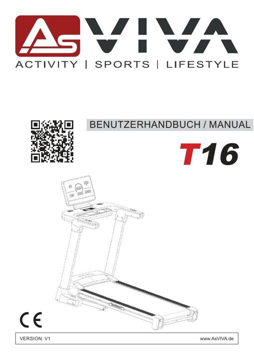Bieżnia Smart Run T16 Bedienungsanleitung