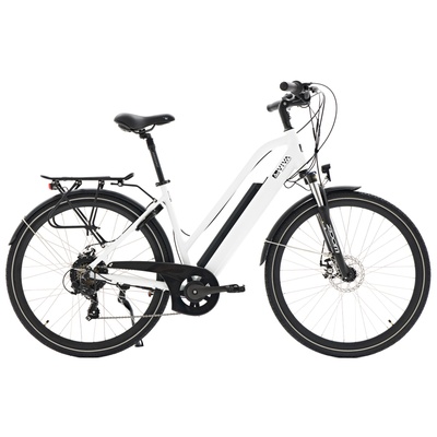City E-Bike B15 – 28 cali – Szary/Biały