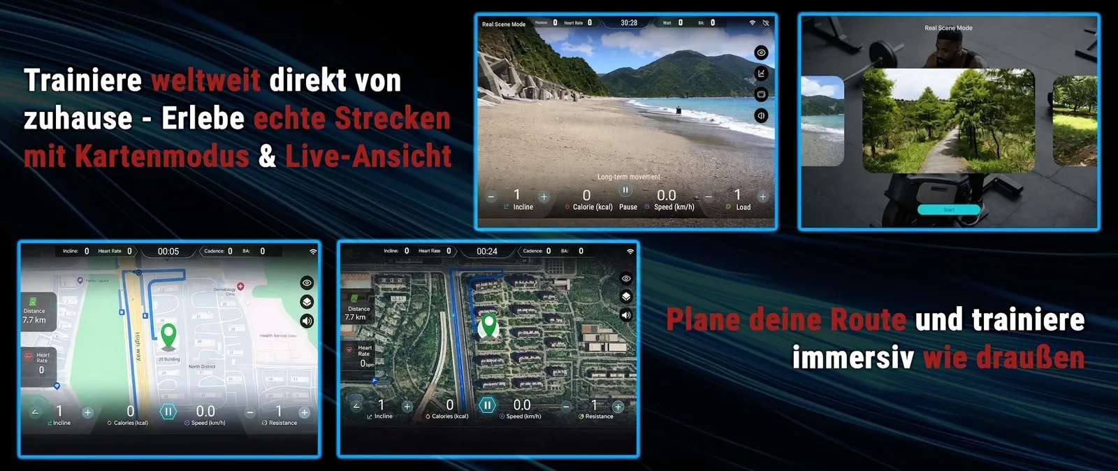 AsVIVA S20 – prawdziwe trasy i widok na żywo