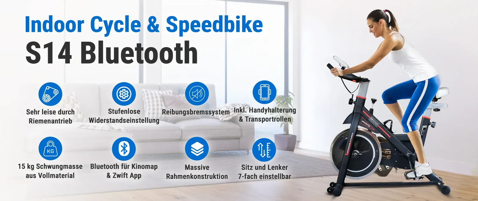 AsVIVA S14 Indoor Cycle & Speedbike – przegląd