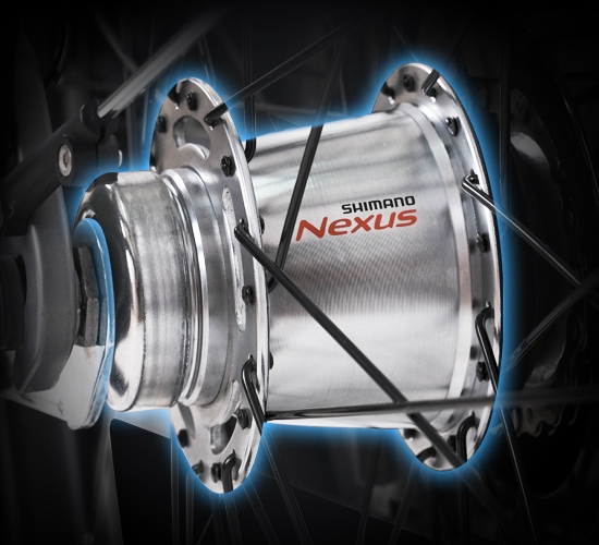 7-biegowa przekładnia w piaście Shimano Nexus