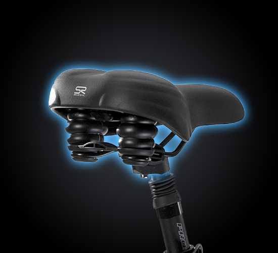 Wyściełane siodełko żelowe Selle Royal Comfort