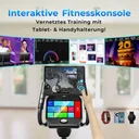 Interaktywny trening z orbitrekiem AsVIVA E50 Pro dzięki połączeniu z aplikacją i streamingowi