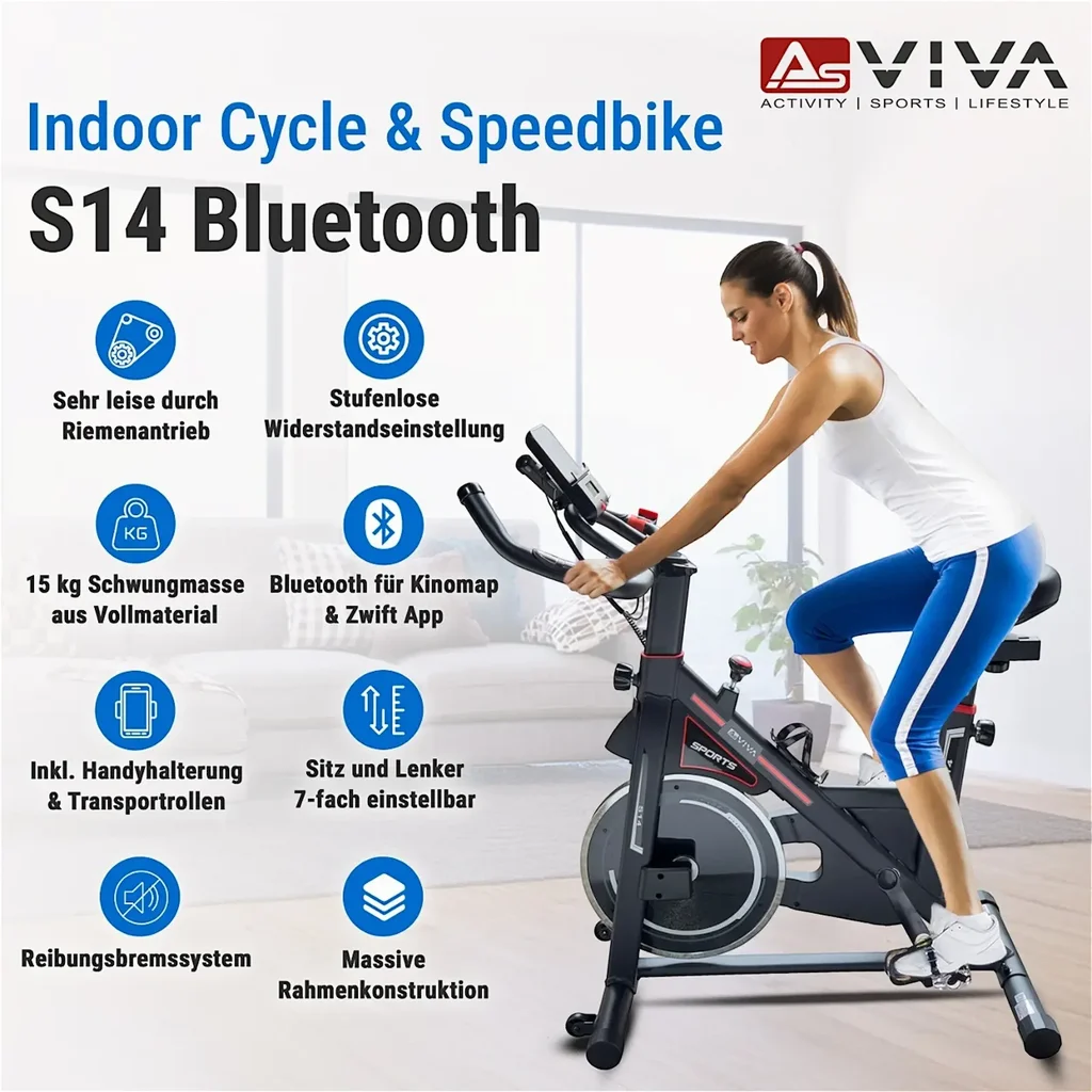AsVIVA Indoor Cycle Dynamic S14 - NOWOŚĆ - widok produktu