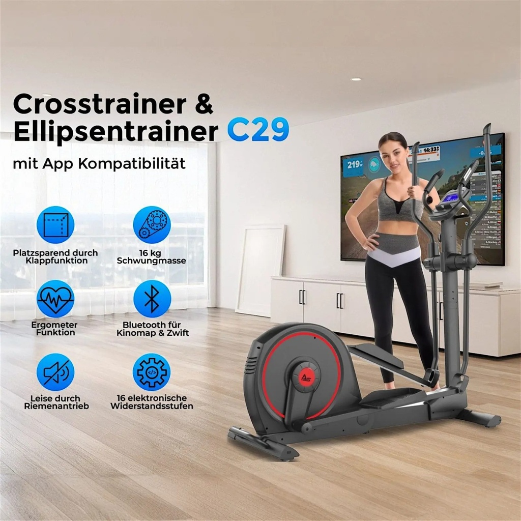 Orbitrek AsVIVA C29 Pro – funkcje