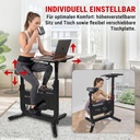 AsVIVA Desk-Bike & rower stacjonarny H26 – Regulacja
