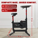 AsVIVA Desk-Bike & rower stacjonarny H26 – Wymiary