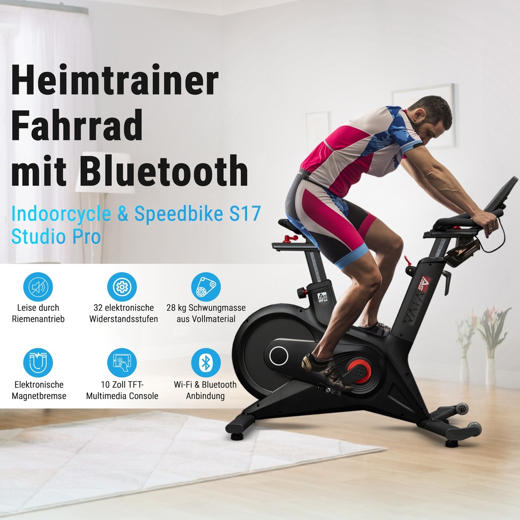 Speedbike Studio Pro S17 – Indoor Cycle Detailansicht