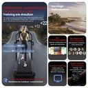 Bieżnia AsVIVA T30 Pro Max Climb Marathon z połączeniem z popularnymi aplikacjami fitness do interaktywnego treningu