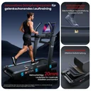 Oszczędzający stawy system amortyzacji bieżni AsVIVA T30 Pro Max Climb Marathon zapewniający komfortowe bieganie