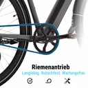 AsVIVA E-Bike BC1B – 28" Urban Citybike – napęd paskowy