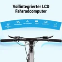 AsVIVA Urban City E-Bike BC1C – 28 cali – wyświetlacz LCD i wyświetlacz