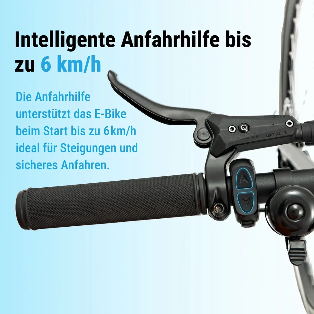 AsVIVA Urban City E-Bike BC1C – 28 cali – wspomaganie ruszania