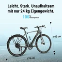 AsVIVA Urban City E-Bike BC1C – 28 cali – widok 8
