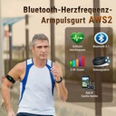 Opaska na ramię do pomiaru tętna AsVIVA [AWS2] z Bluetooth AWS2 - widok szczegółowy