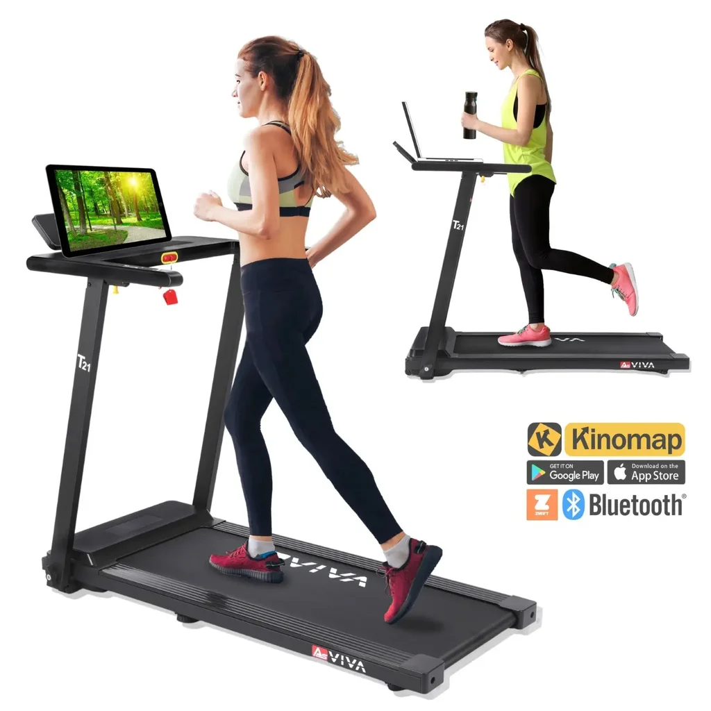 AsVIVA 2in1 – Bieżnia Walk & Run T21 – kompaktowa konstrukcja (2)