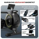 AsVIVA wioślarz RA11 Magnetic – magnetyczny system hamowania (4)