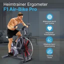 AsVIVA Air Bike, półprofesjonalny rower stacjonarny F1 – opór powietrza
