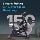 AsVIVA Air Bike, półprofesjonalny rower stacjonarny F1 – opór powietrza (2)