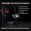 AsVIVA MG5 Pro – ergonomiczne wyściełanie i pozycja siedząca