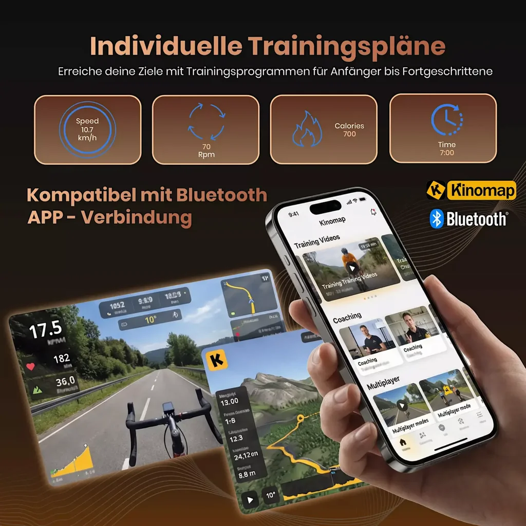 Trening z Kinomap i Zwift