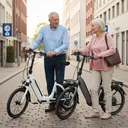 Rower elektryczny składany AsVIVA E-Bike Stadtfalter B13 – widok 5