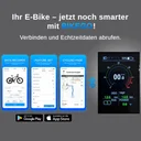 Rower elektryczny składany AsVIVA E-Bike Stadtfalter B13 – połączenie z aplikacją