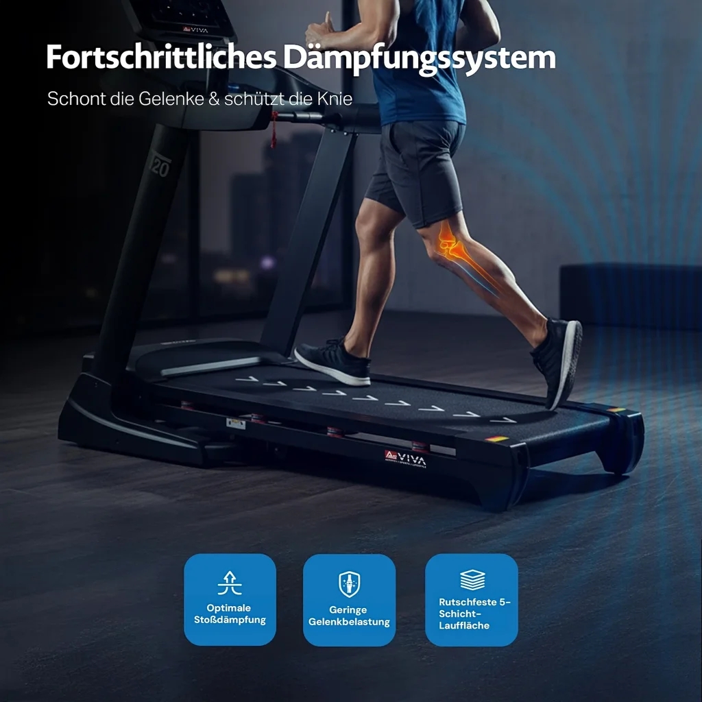 Bieżnia AsVIVA T20 Cardio Pro Runner – widok 5