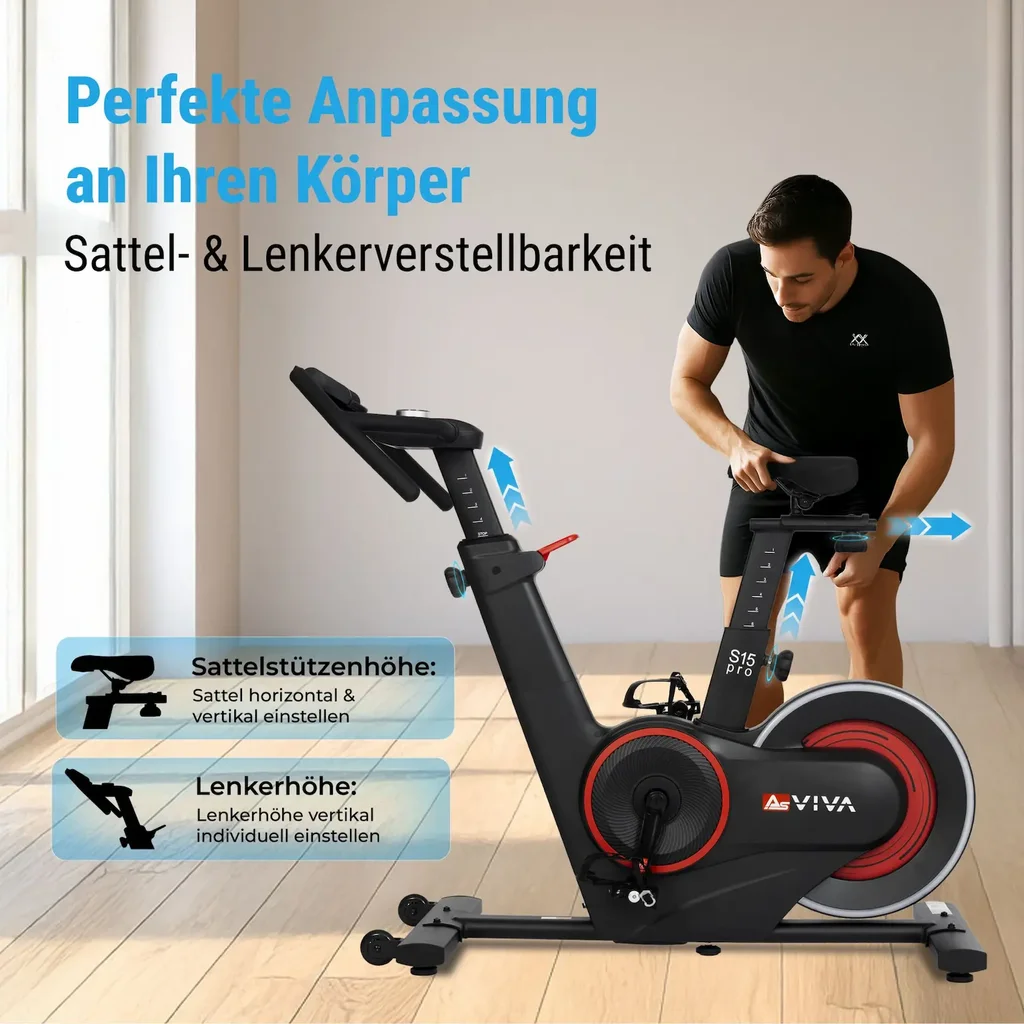 AsVIVA Speedbike Performance S15 – wzrost