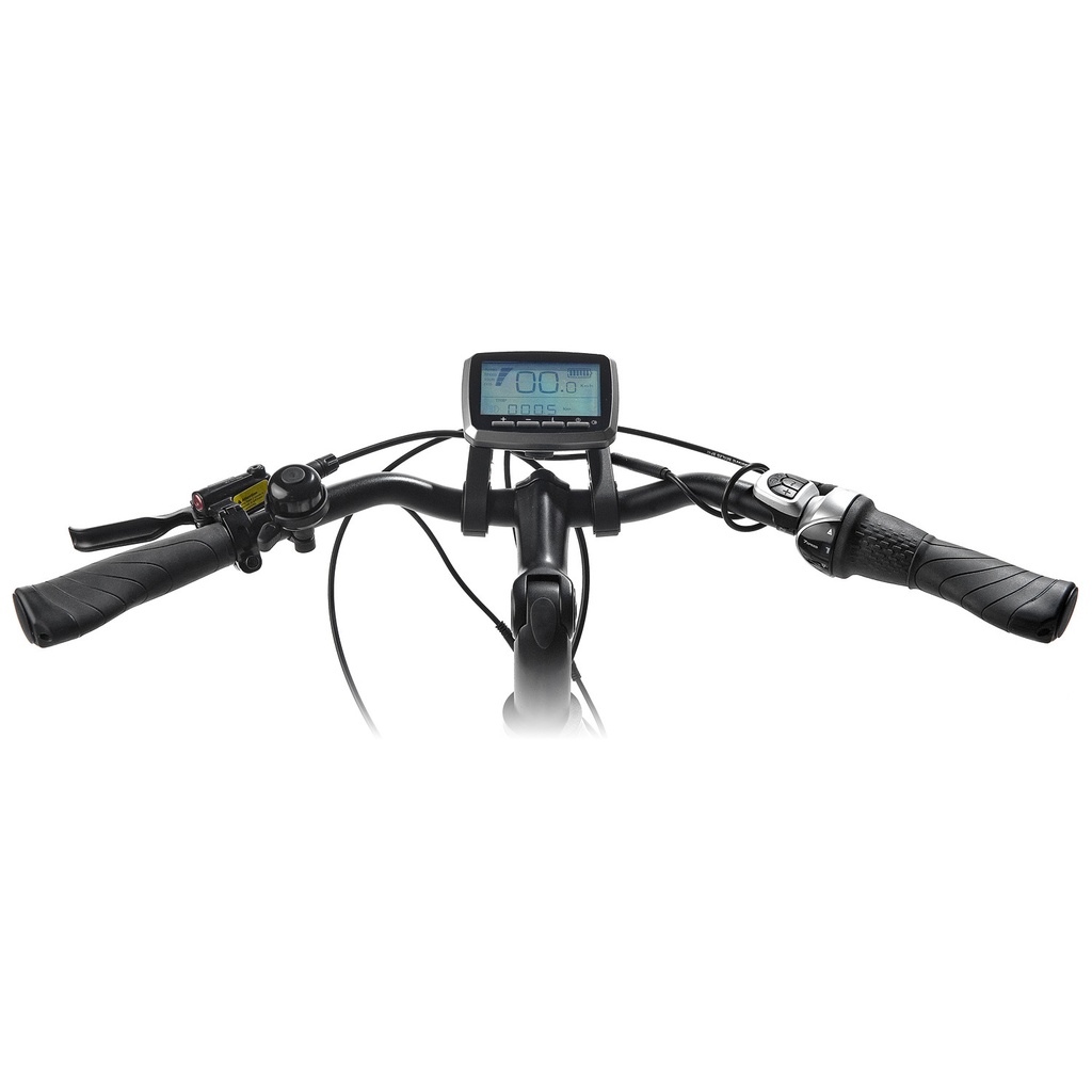 AsVIVA City E-Bike Stadtfalter B14 – Szary/Biały – Widok 15