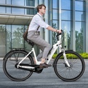 AsVIVA City E-Bike Stadtfalter B14 – Szary/Biały – Widok 10