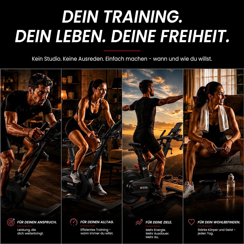 AsVIVA Speedbike Power S18 Pro – trening