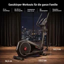Wymiary i gabaryty orbitreka AsVIVA C28 Runner w przeglądzie rozmiarów