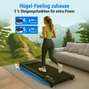 Regulacja wysokości bieżni AsVIVA Walking Pad T25 do efektywnego treningu nachylenia i podbiegów