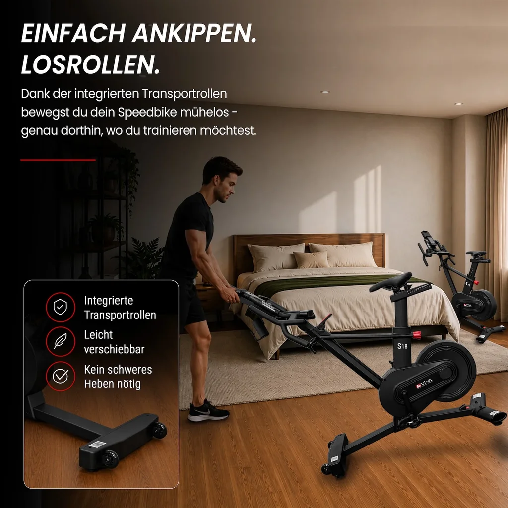 AsVIVA Speedbike Power S18 Pro – widok 9