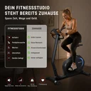 Rower stacjonarny ergometr LED AsVIVA H12 z niskim wejściem – widok 8