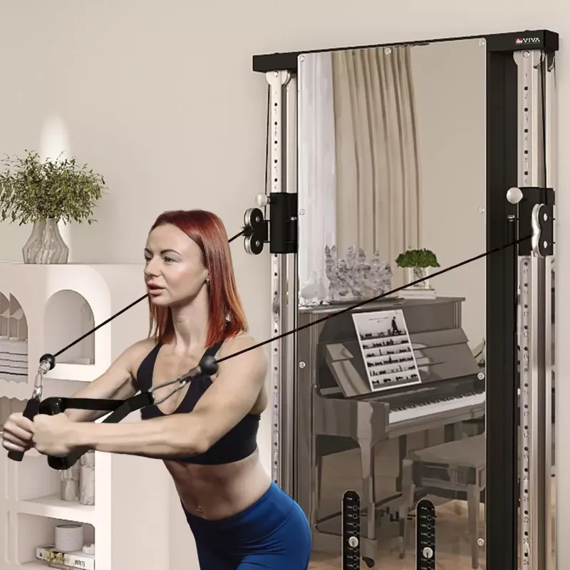 Kabelzugstation & Kraftstation MG9 Dual – Wandmontage Training